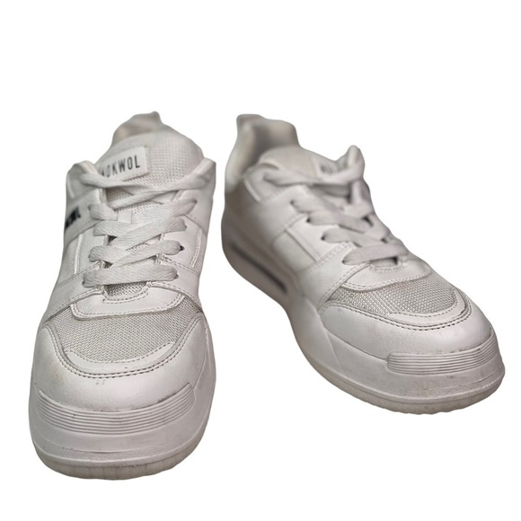 Nokwol Grind Women’s White Sneakers - Picture 3 of 8